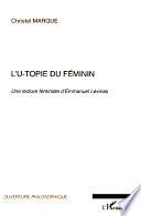 Télécharger le livre libro L'u-topie Du Féminin